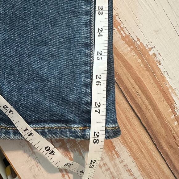 Veronica Beard Ryleigh Ankle High Rise Slim Jeans Vintage Rain Size 29 - Picture 11 of 12